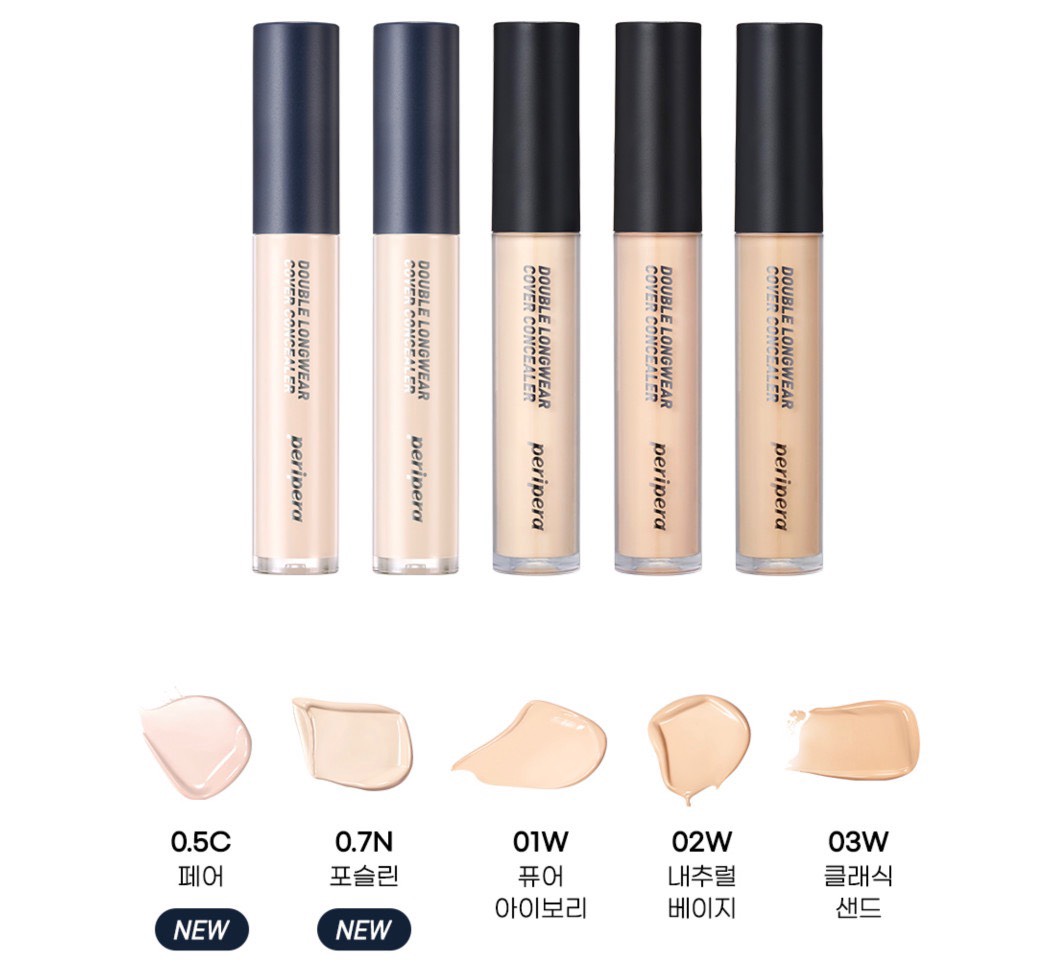 Kem Che Khuyết Điểm Ink peripera Double Longwear