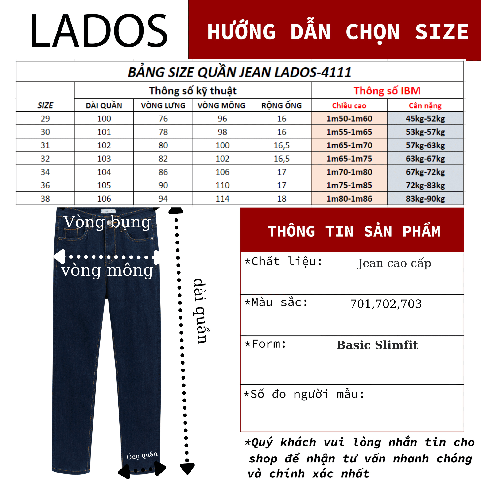 Jeans male basic premium lados-14111, form slimfit, beautiful cloth