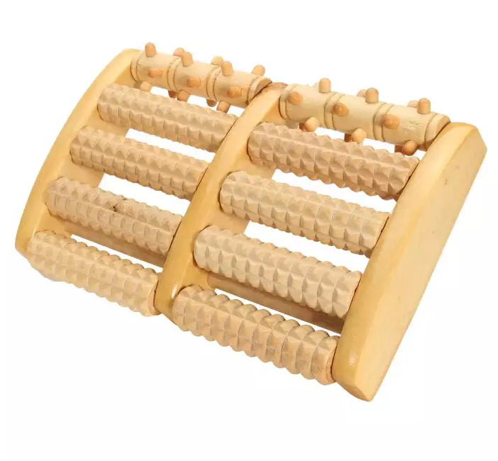 Bàn Lăn Chân Gỗ Massage