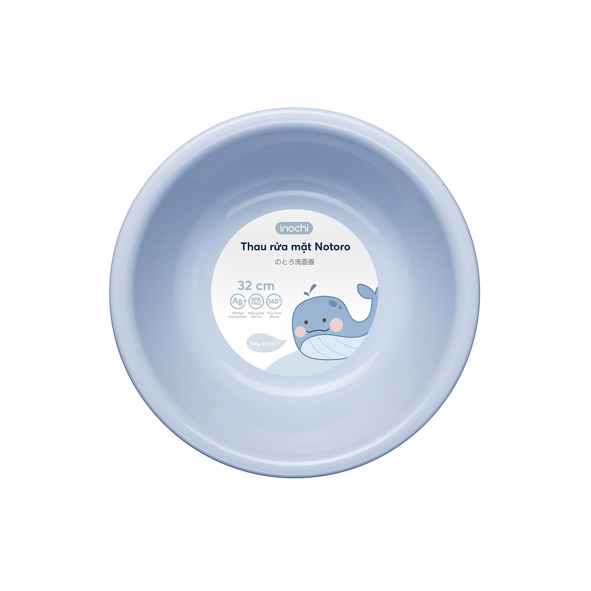 Thau rửa mặt Inochi (32cm) [HCM-Giao hoả tốc 2h]
