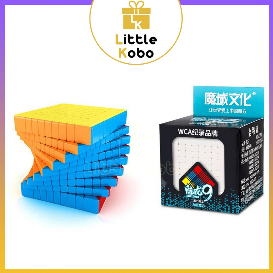 Rubik 9x9 Stickerless MoYu MeiLong MFJS Rubic 9 Tầng 9x9x9 Đồ Chơi Trí Tuệ