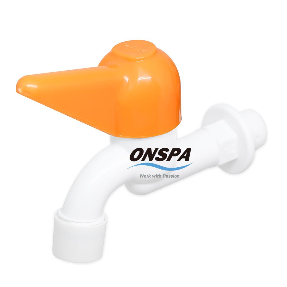 Vòi nhựa cao cấp Onspa phi 21 màu cam ST6300