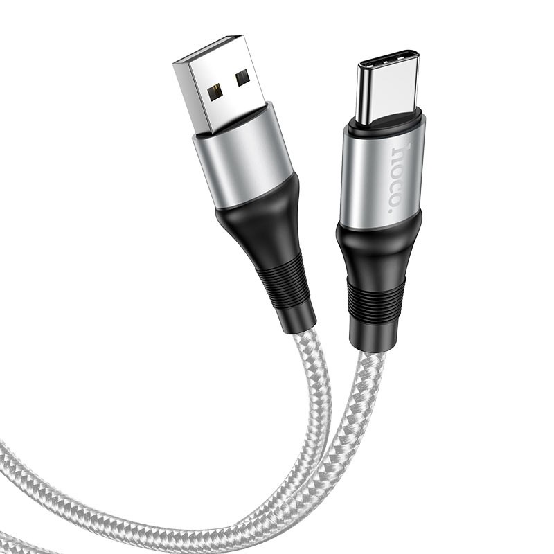 Cáp sạc 2.4A HOCO X50 chân Lightning / Type C