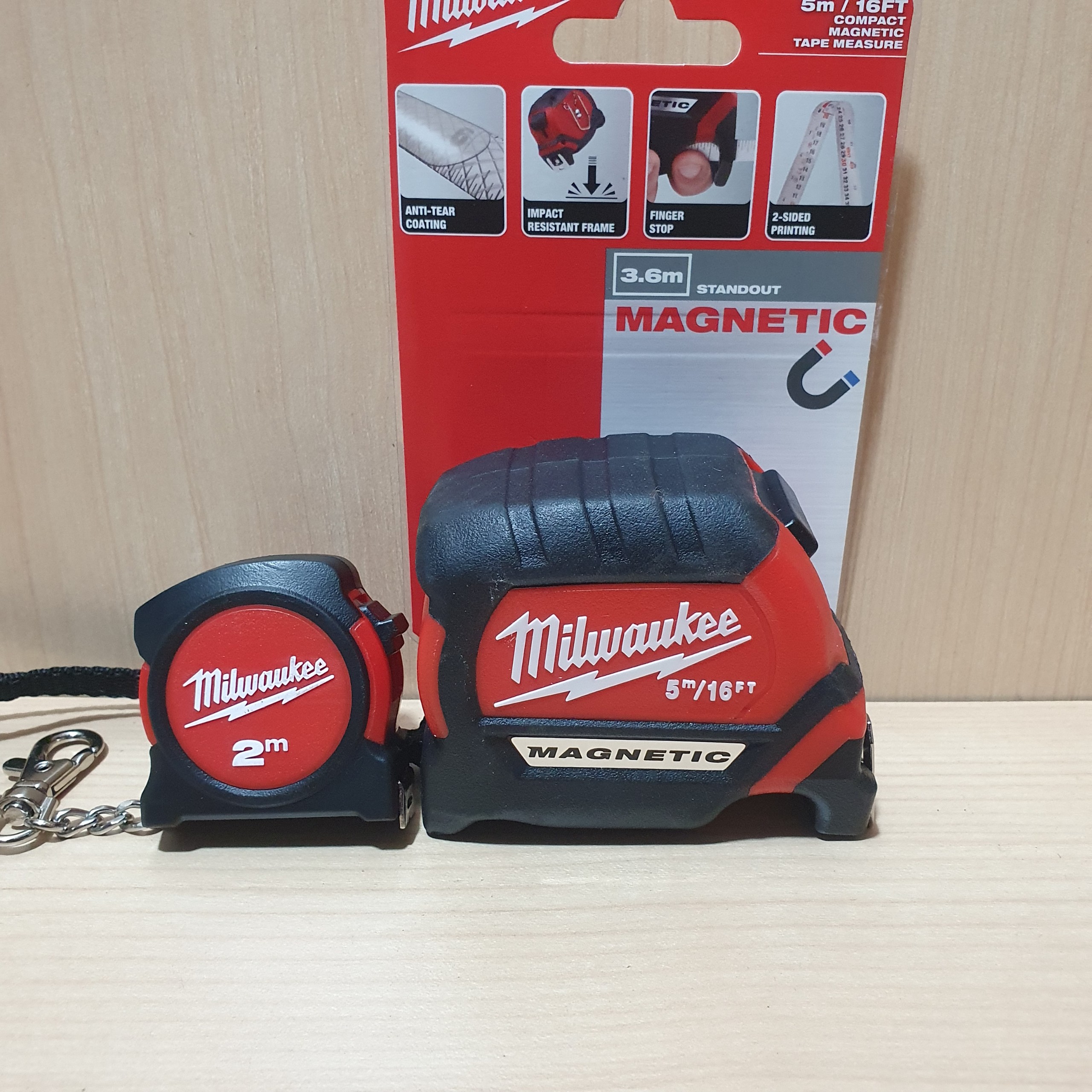 Thước cuộn nam châm Milwaukee.2M-5M