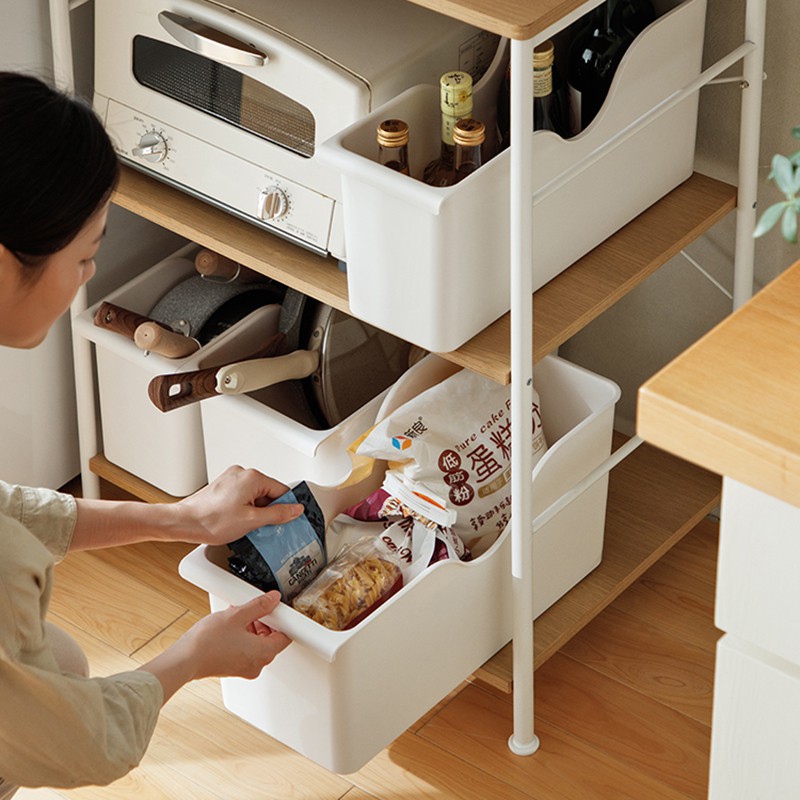 Kichen cabinet organiser, storage organiser with wheels