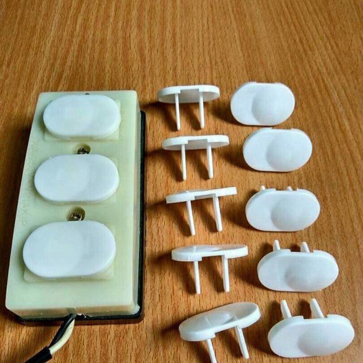 Combo 10 Nút che bịt ổ điện bảo vệ an toàn cho bé