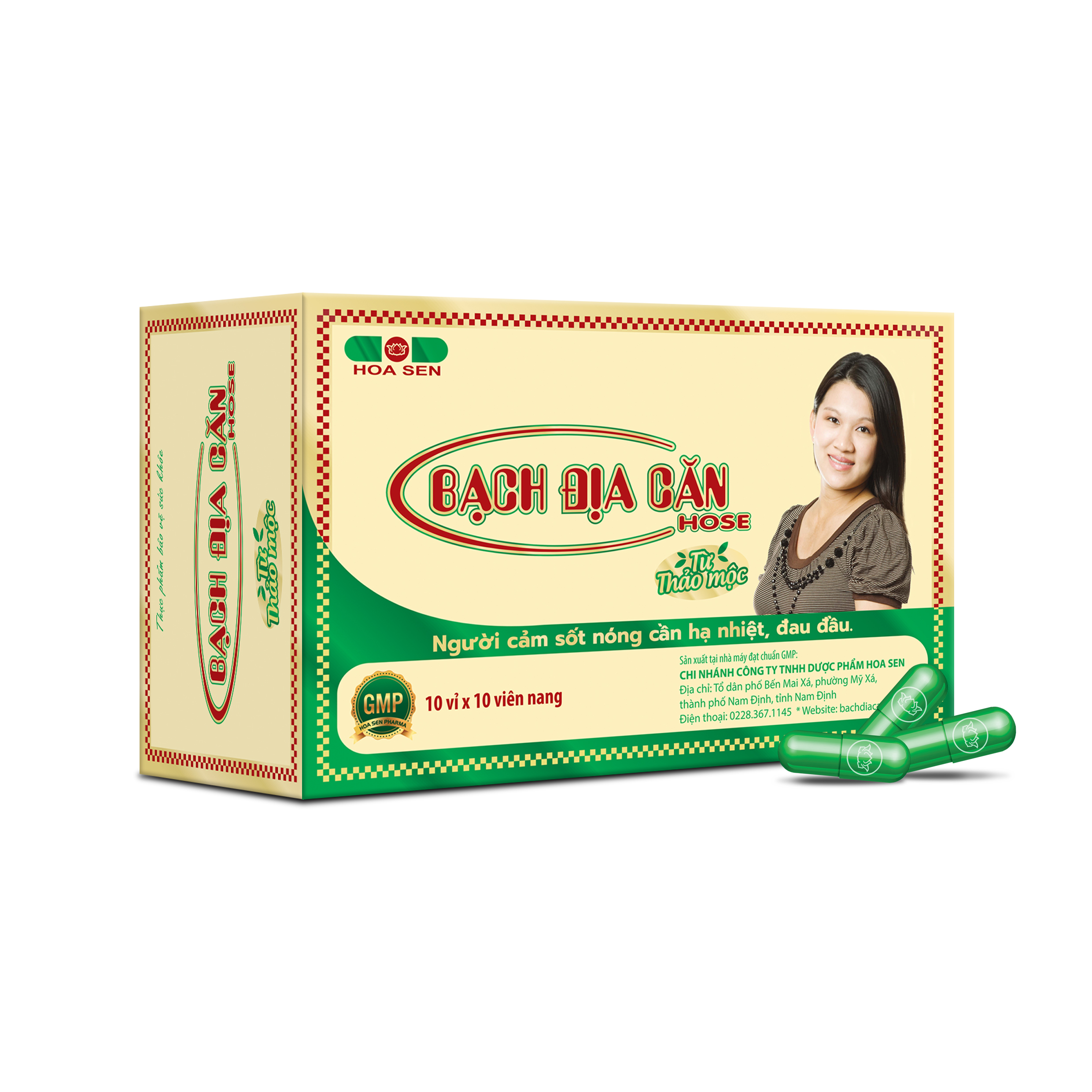 Bạch địa căn - hose