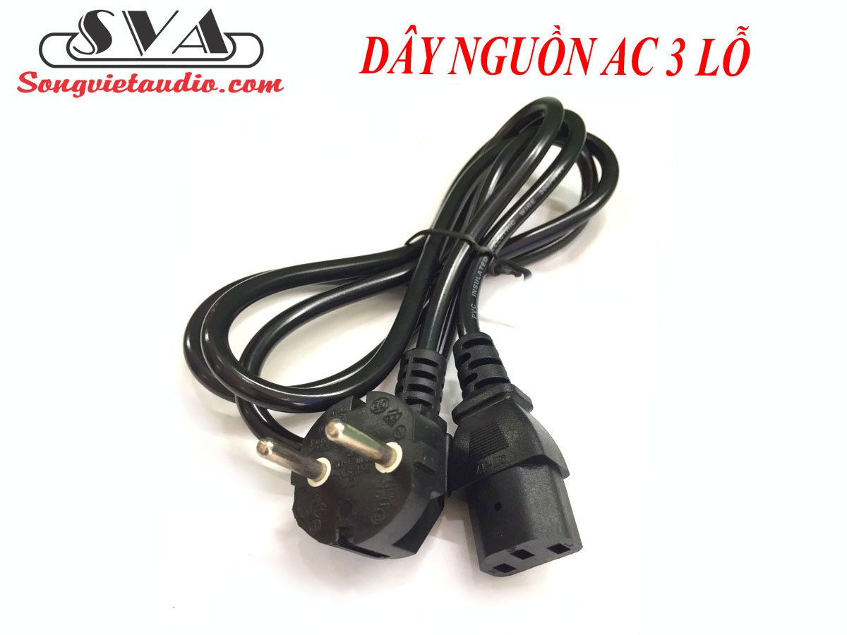 DÂY NGUỒN AC 3 LỖ