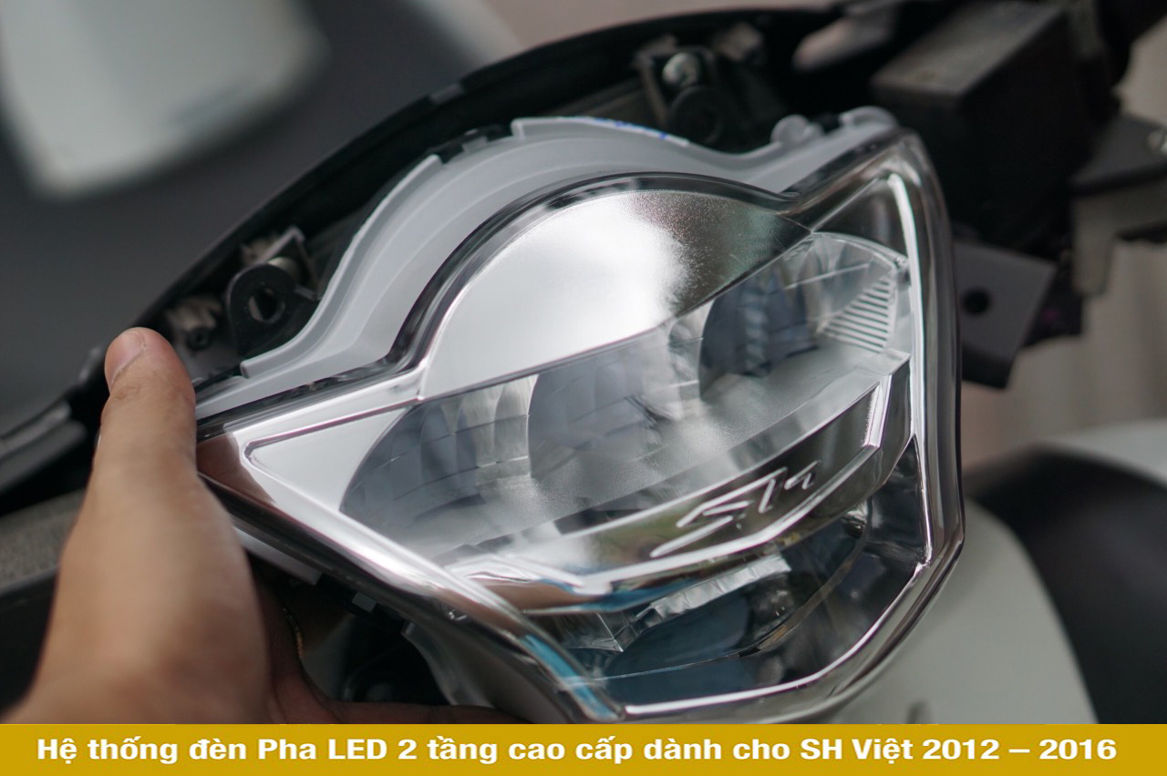 ĐÈN LED 2 TẦNG CHO XE SH 2012-2016 CỦA ZHIPAT