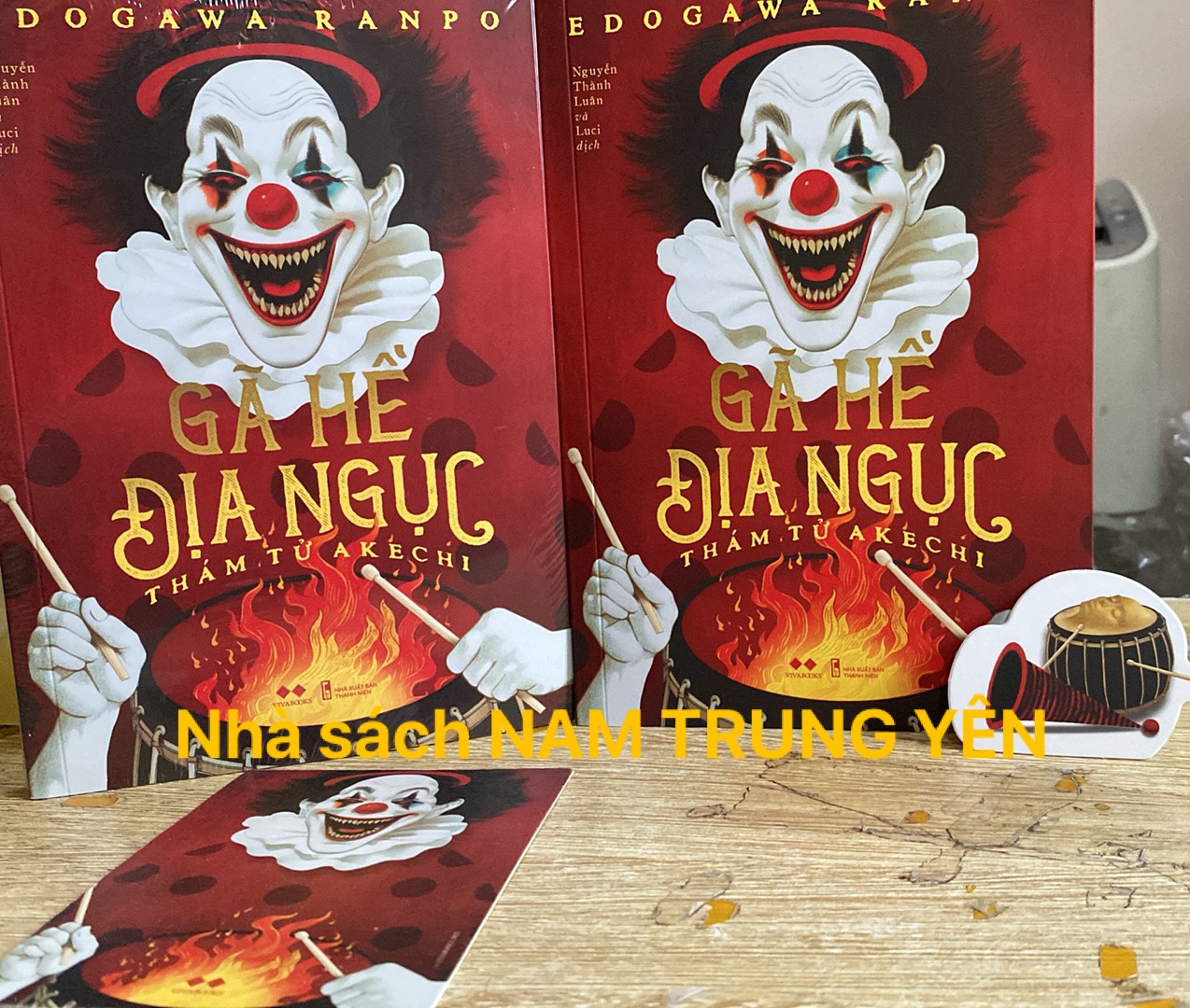 Sách - gã hề địa ngục thám tử akechi - edogawa ranpo