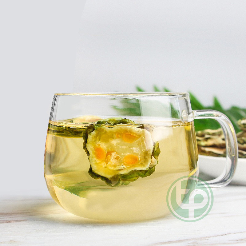 Khổ qua sấy khô sắt lát 1kg - Hàng sạch thơm chuyên dùng để sắc nước và pha trà - Thảo Dược Tấn Phát