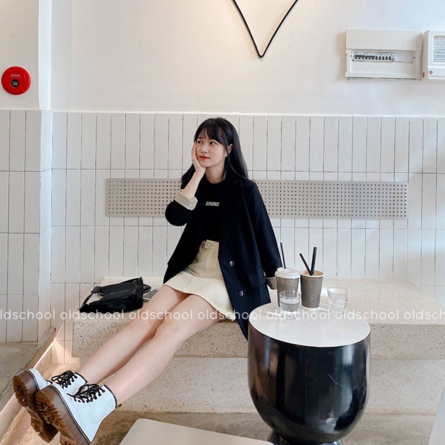 ÁO BLAZER HÀN QUỐC 2 LỚP TÚI NẮP (ảnh thật/sẵn/có video). cicidream
