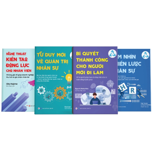Fahasa - Bộ Sách Về Quản Trị Nhân Sự (Bộ 4 Cuốn)