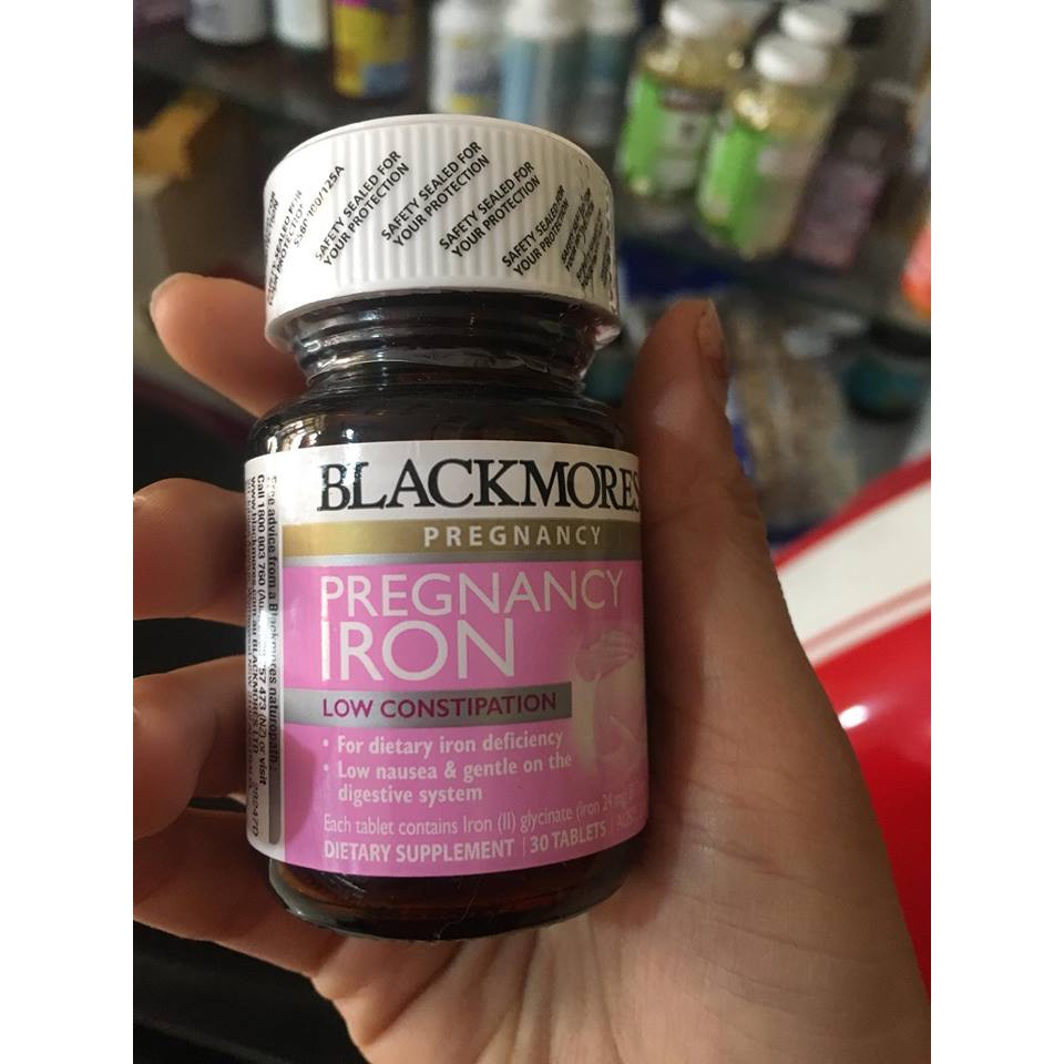 Viên Sắt Cho Bà Bầu Blackmores Pregnancy Iron
