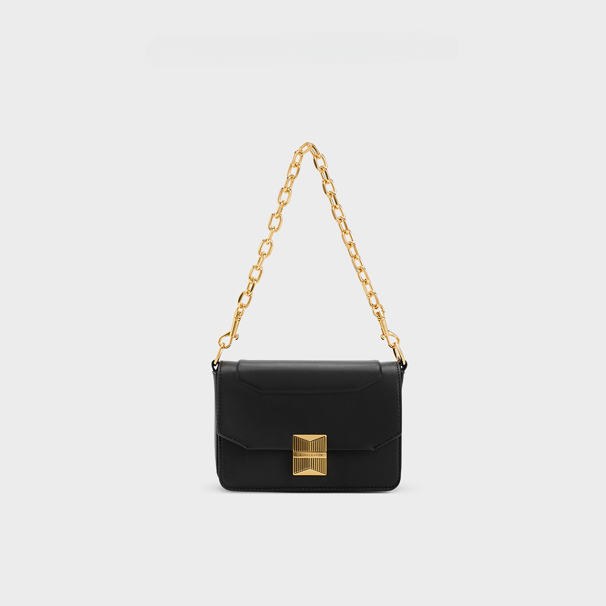 Charles and keith on sale embellished buckle crossbody bag