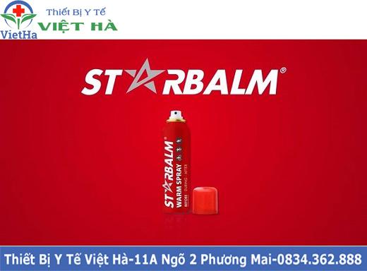 CHAI XỊT NÓNG - STARBALM WARM SPRAY 150ML
