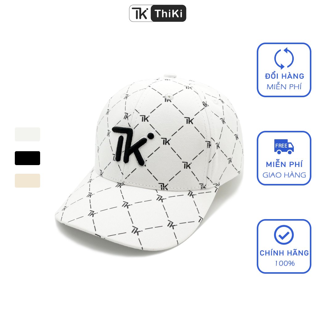 Mũ Nón Lưỡi Trai Monogram THIKI chính hãng