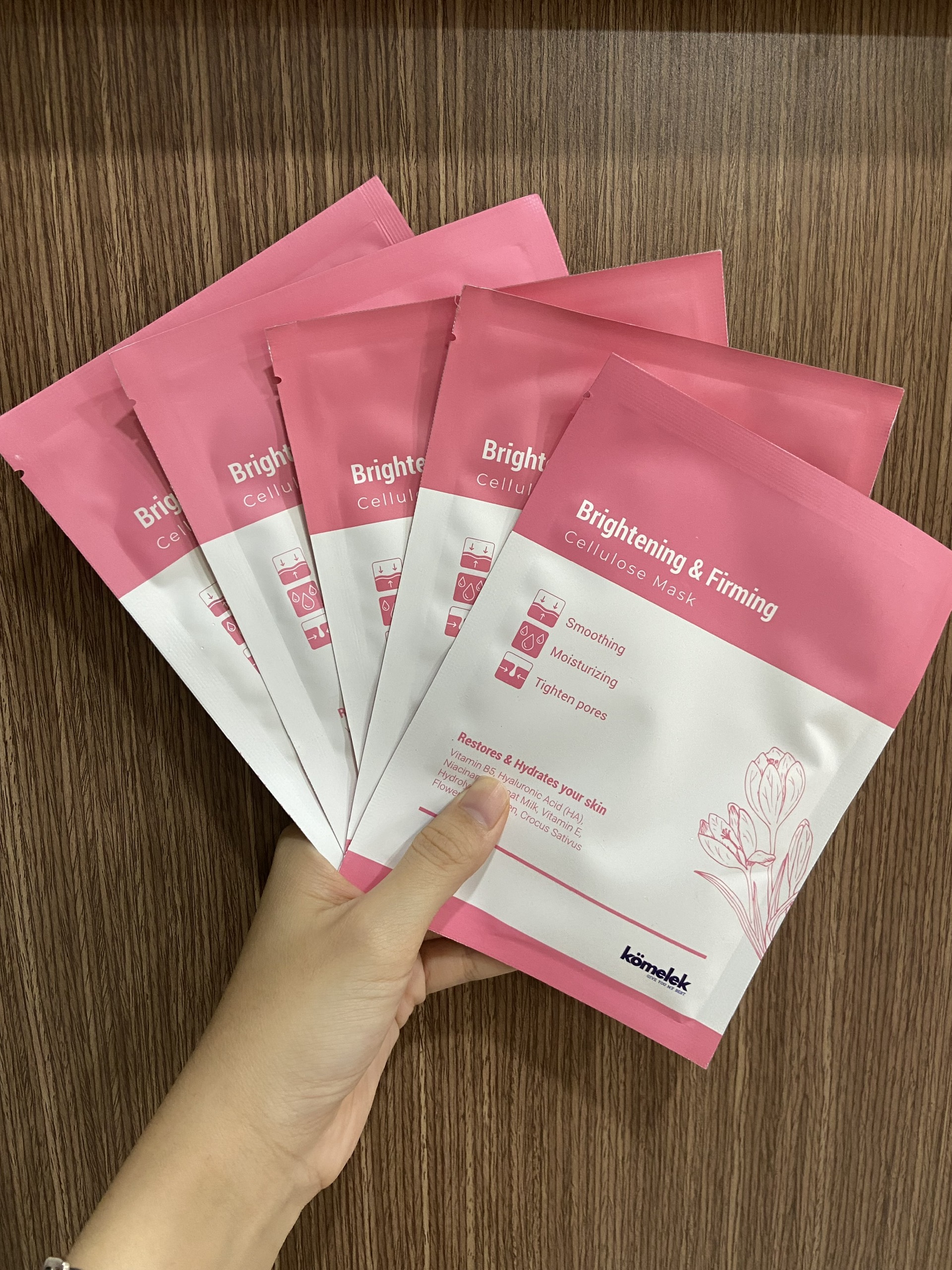 Mặt nạ dừa sinh học Cellulose Mask Komelek