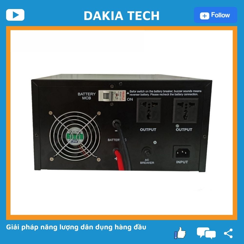 Bộ Lưu Điện UPS SongSin 1500VA