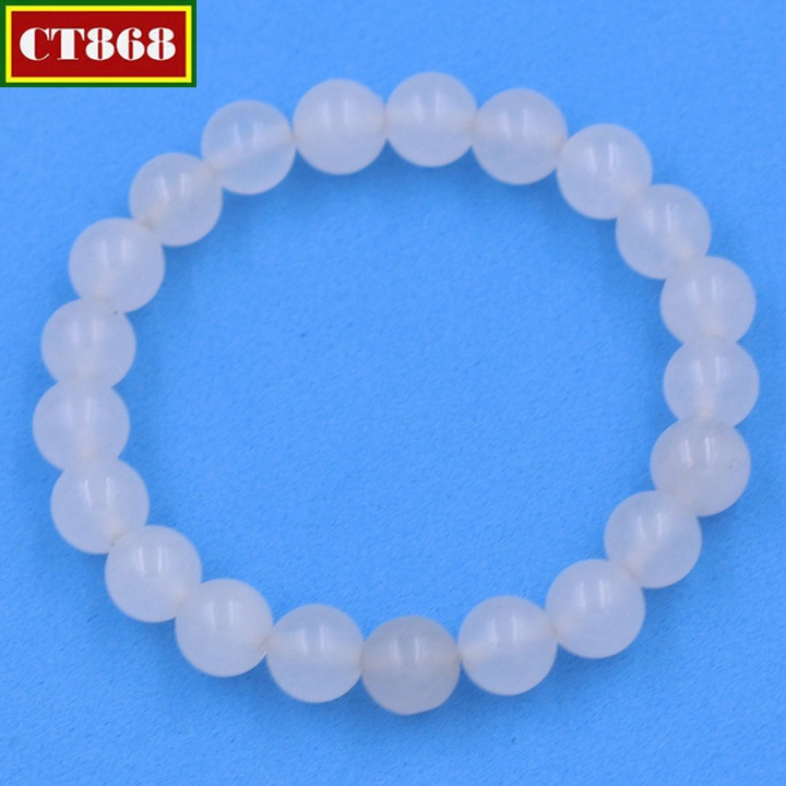 Bracelet quartz stone 8 MM 21 beads