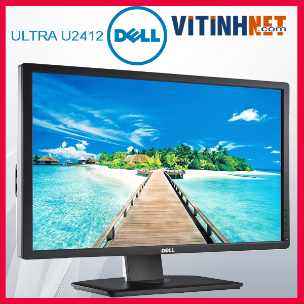Dell ultrasharp u2412m led ips-24-inch display pc
