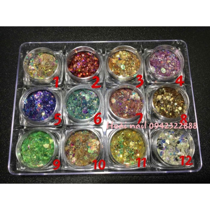 Nhu vảy cá bán lê màu ( hũ 10g) giá rẻ