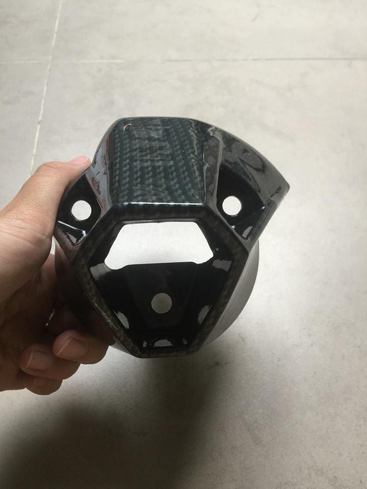 Chụp đít pô Cacbon Winner 150