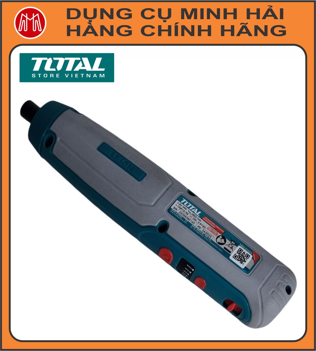 Máy siết vít dùng pin 4V TOTAL TSDLI0423
