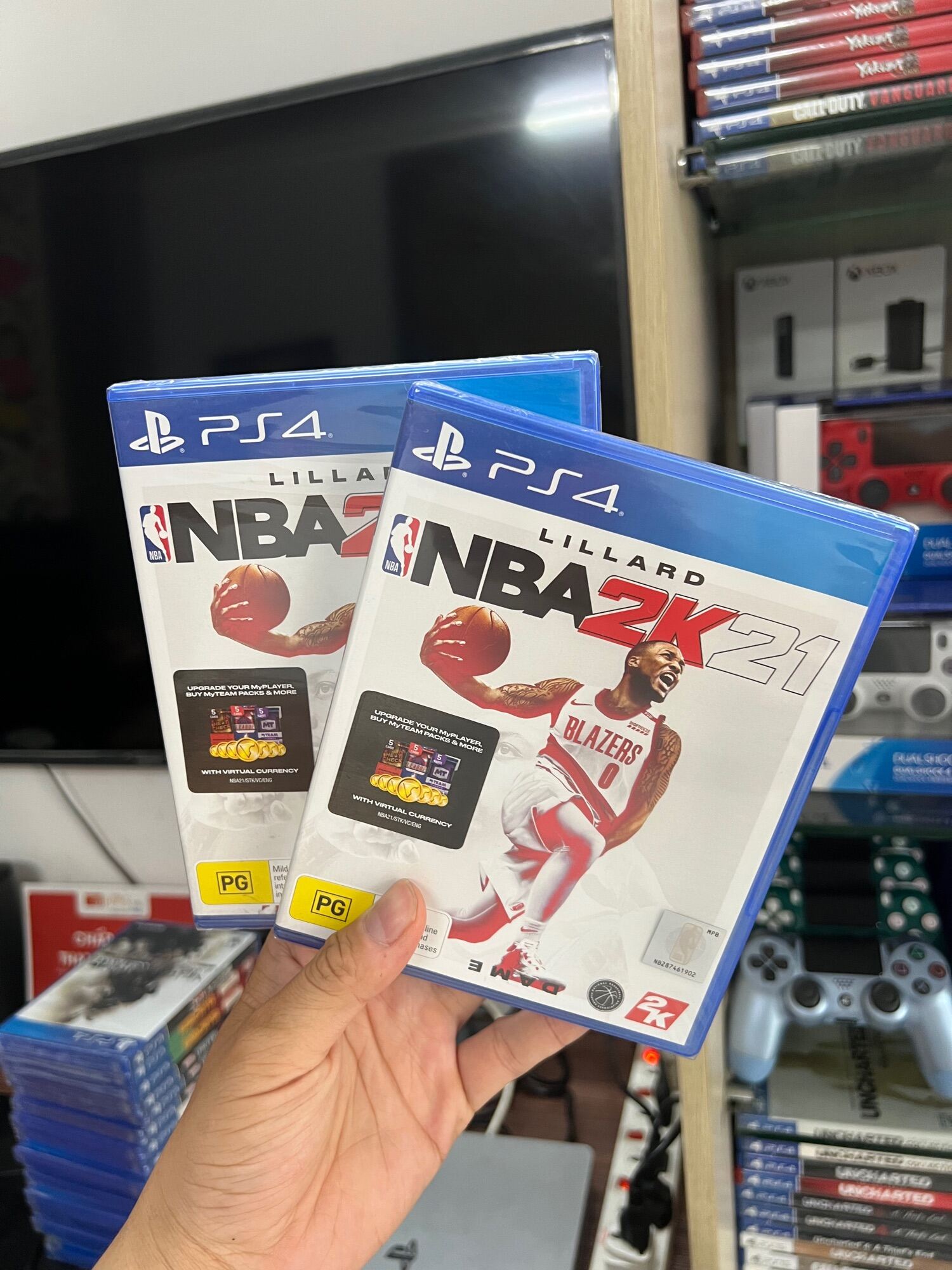 Đĩa chơi game PS4: NBA 2k21