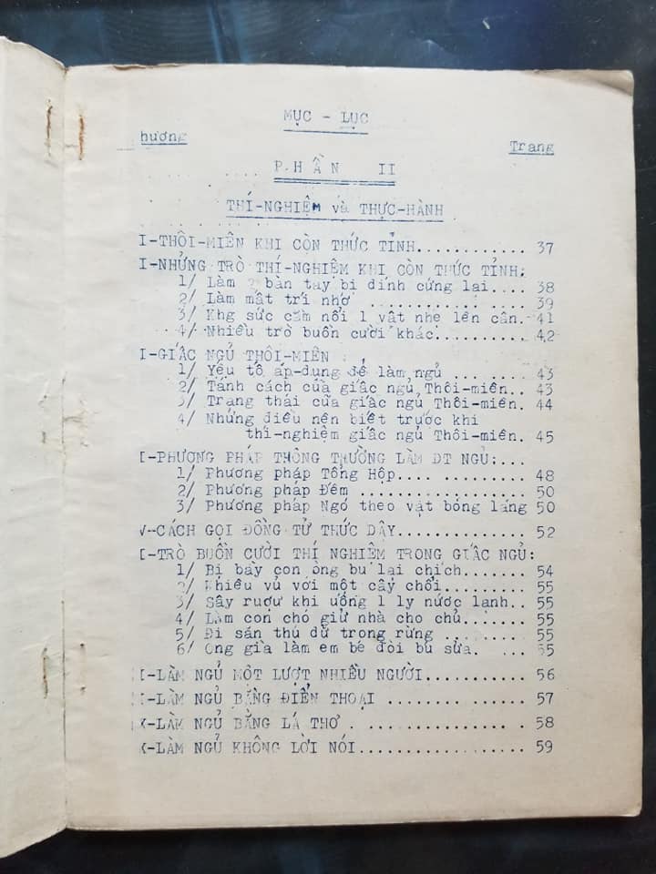 Sách Học Thôi Miên Và Thực Hành