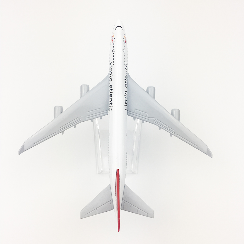 Mô hình máy bay tĩnh Virgin Atlantic B737 16cm