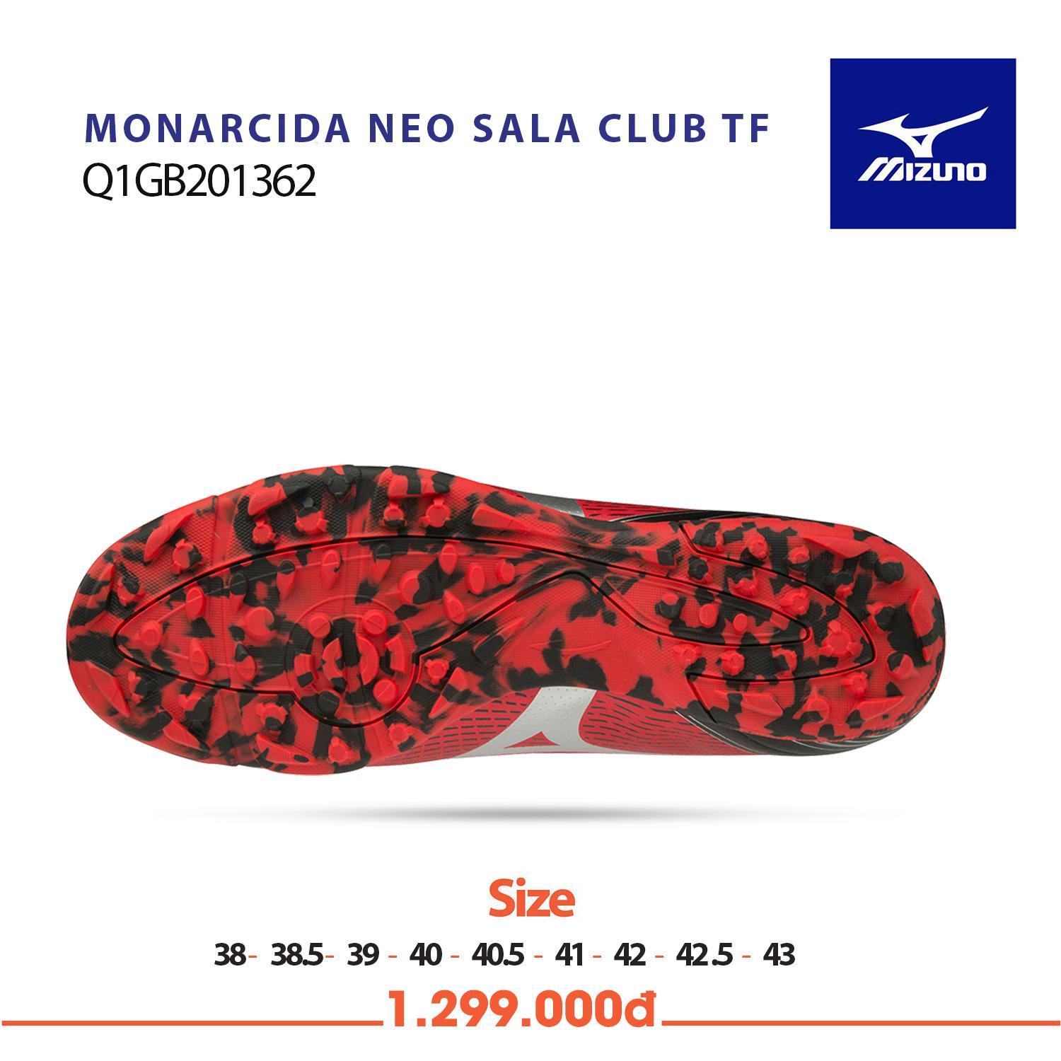 Giày Đá bóng Mizuno Monarcida Neo sala clup TF (Chính hãng Nhật Bản)