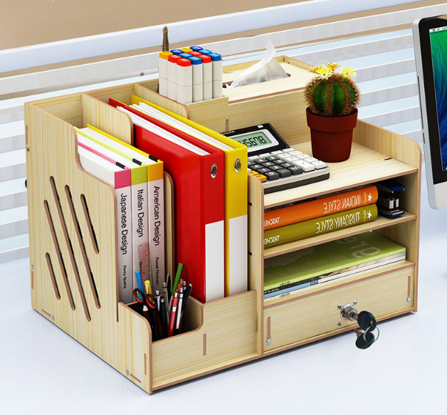 KỆ ĐỂ SÁCH GỖ ĐỂ BÀN CAO CẤP
