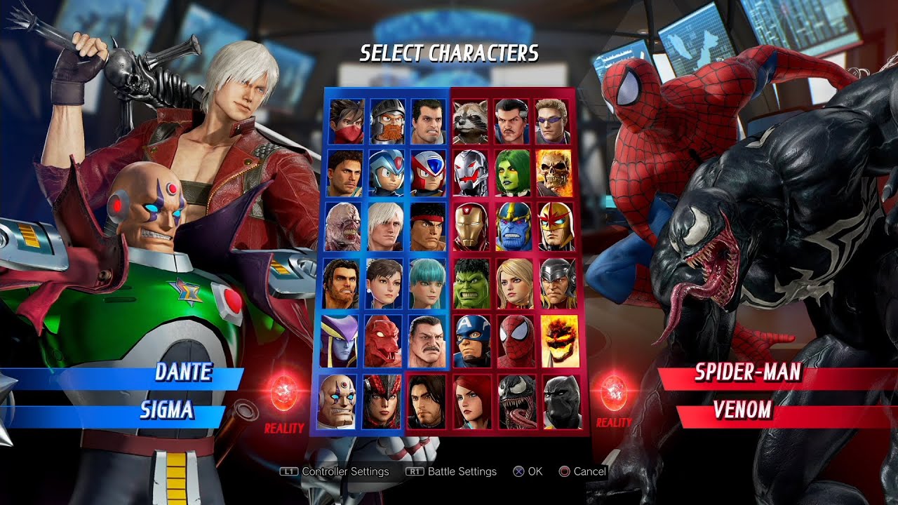 Marvel Vs Capcom - Game Đối Kháng Dành Cho Máy PS4/PS5