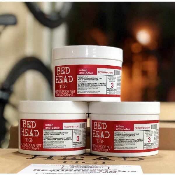 HẤP, Ủ TÓC MỀM MƯỢT PHỤC HỒI HƯ TỔN TIGI BED HEAD