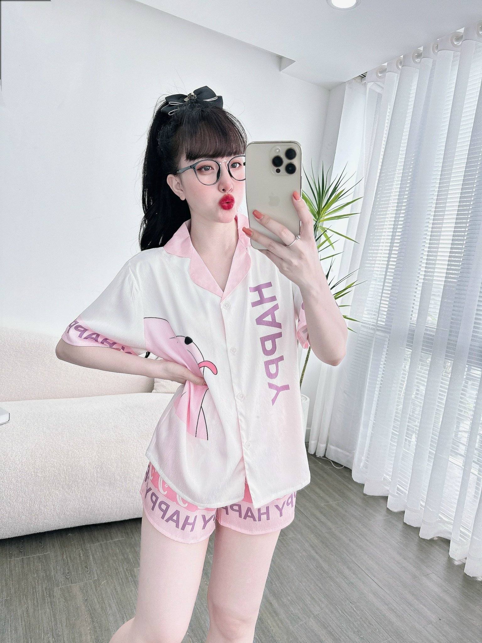 BỘ ĐÙI LỤA TƠ TẰM VÂN XƯỚC HÀNG THIẾT KẾ CAO CẤP