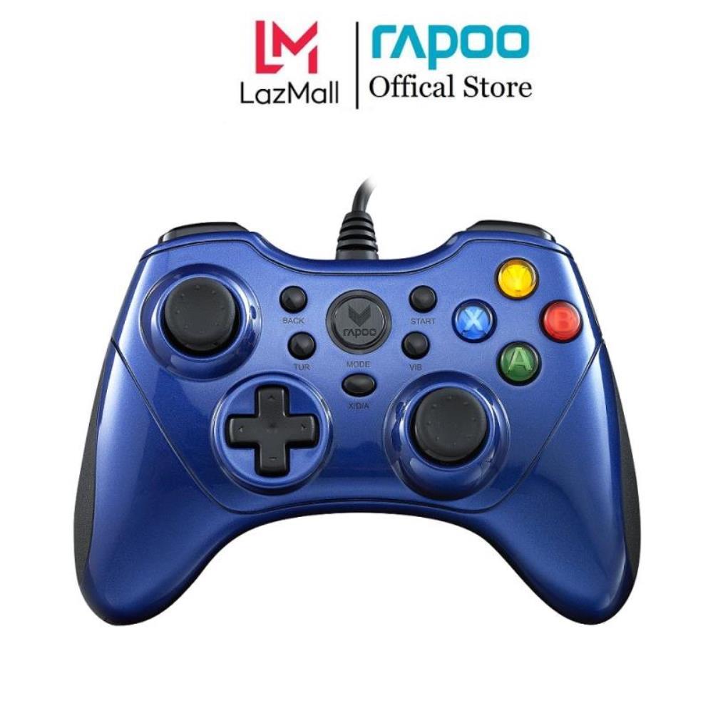 Tay cầm chơi game có dây Rapoo V600