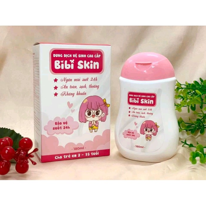 Dung dịch vệ sinh trẻ em (Từ 2-15 tuổi) Bibi Skin