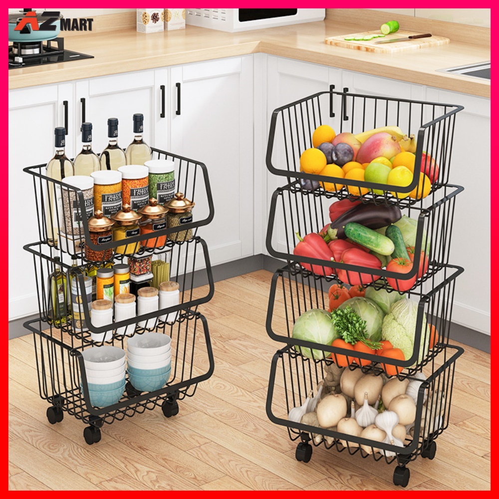 Giá Để Đồ [FREESHIP] Kệ Để Đồ Nhà Bếp Sơn Tĩnh Điện Cao Cấp