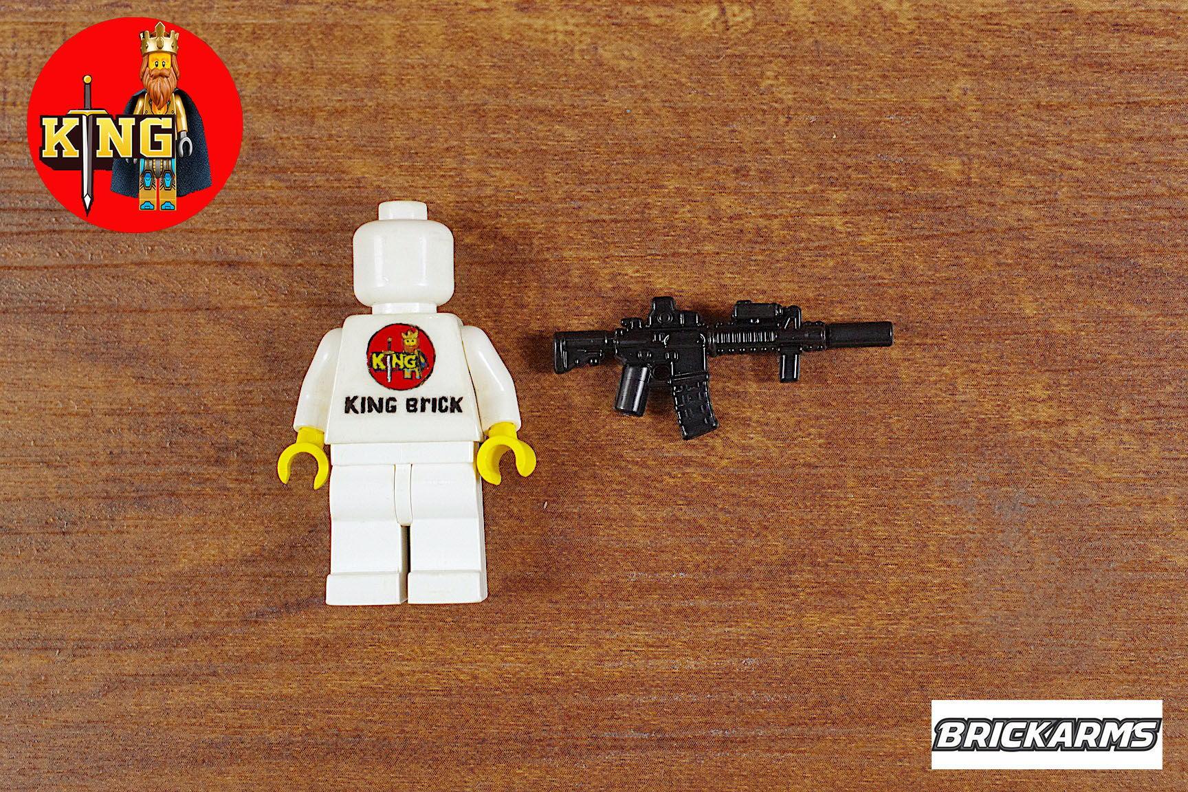 [Ảnh thật] [Chính hãng] BrickArms® M4 Force Recon w/ PEQ Black PEQ