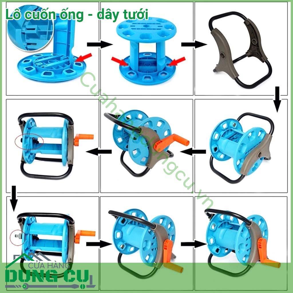 Bộ khung cuộn ống tưới vườn