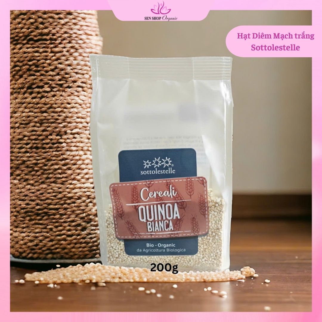 Sottolestelle Organic White Quinoa - 500Gr & 200Gr