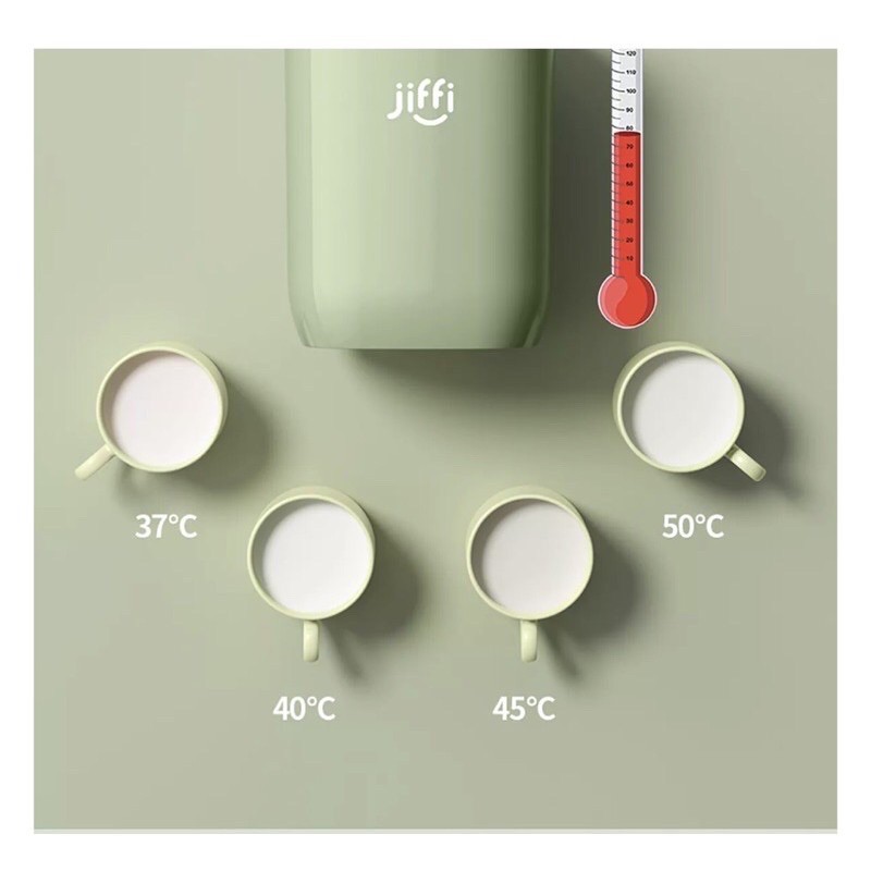 Máy hâm sữa(nước) JIFFI di động bảo hành 6 tháng