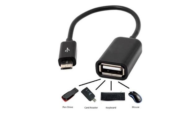 [HCM]Dây chuyển đổi OTG micro android V8 sang USB -OTG1