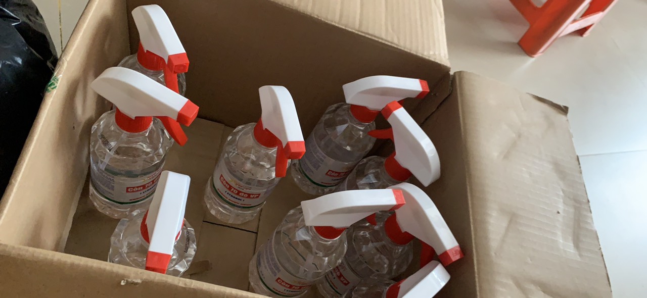 Combo 5 chai dung dịch sát khuẩn 500ml Vĩnh Phúc