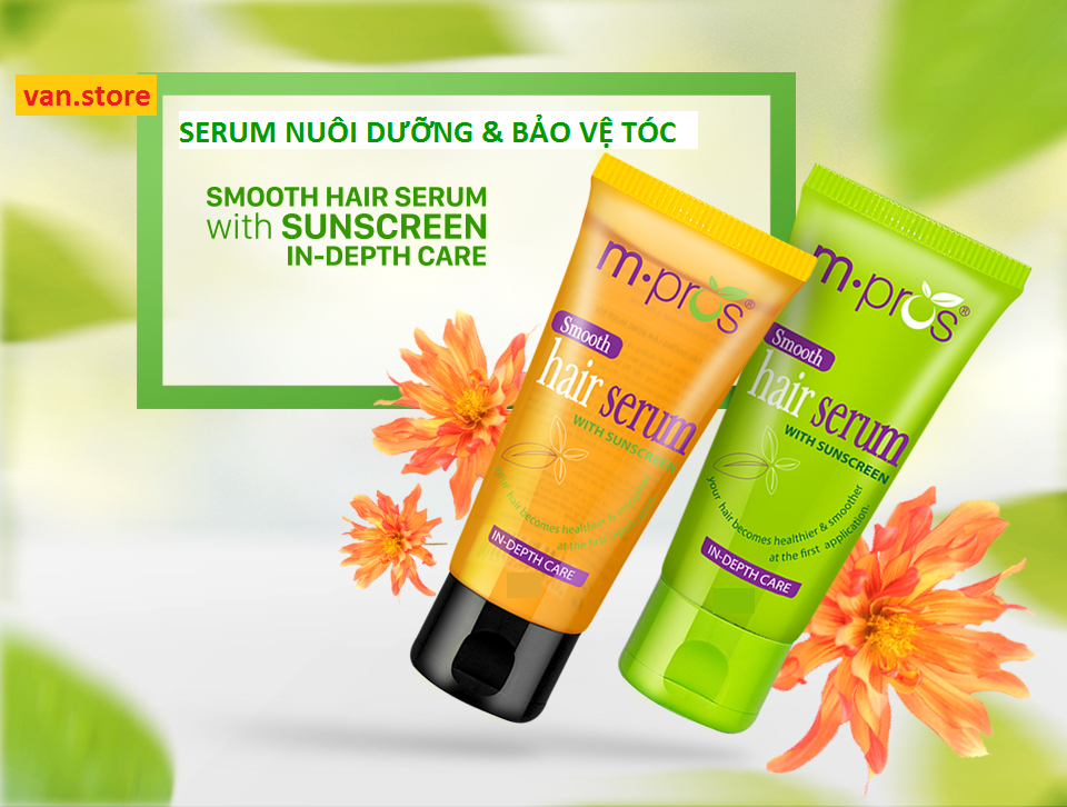 [HCM]SERUM NUÔI DƯỠNG & BẢO VỆ TÓC M.PROS 60ML [CAM]