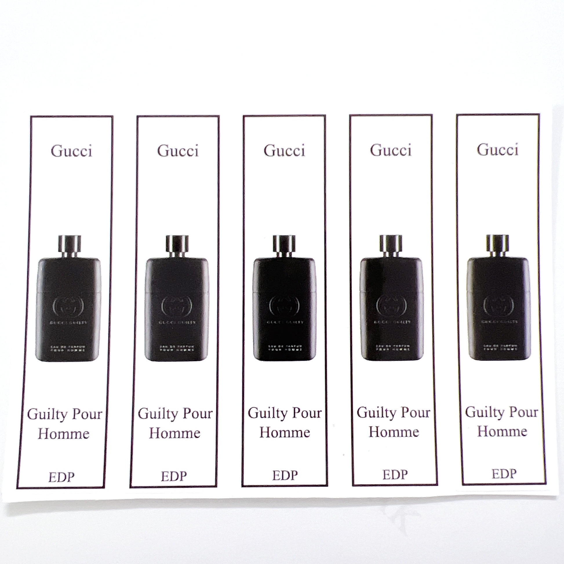 Combo 10 PCs sponge bottle sticker for full range extract bottle