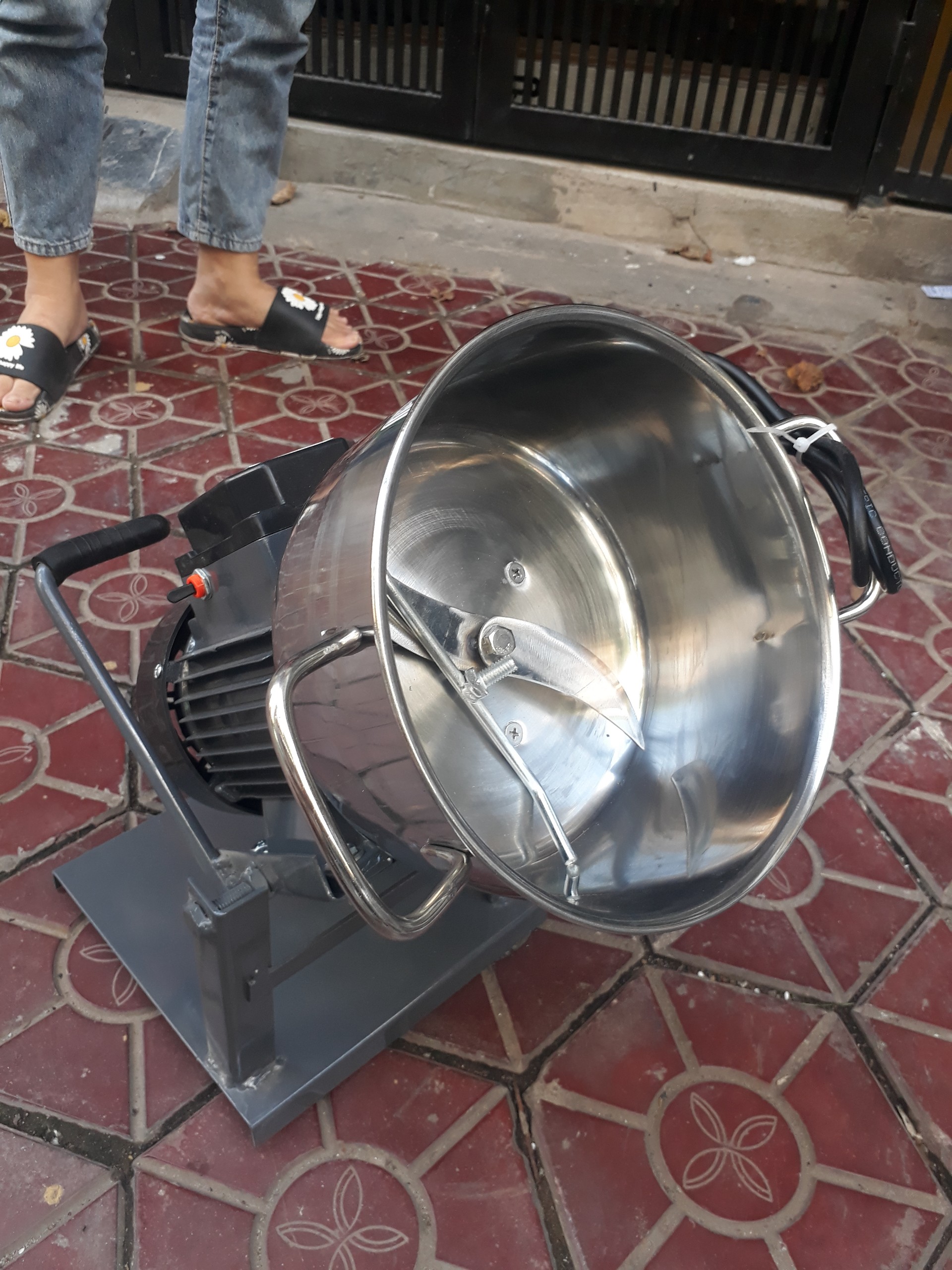 Máy xé ruốc, đánh ruốc, làm ruốc nấm ruốc thịt