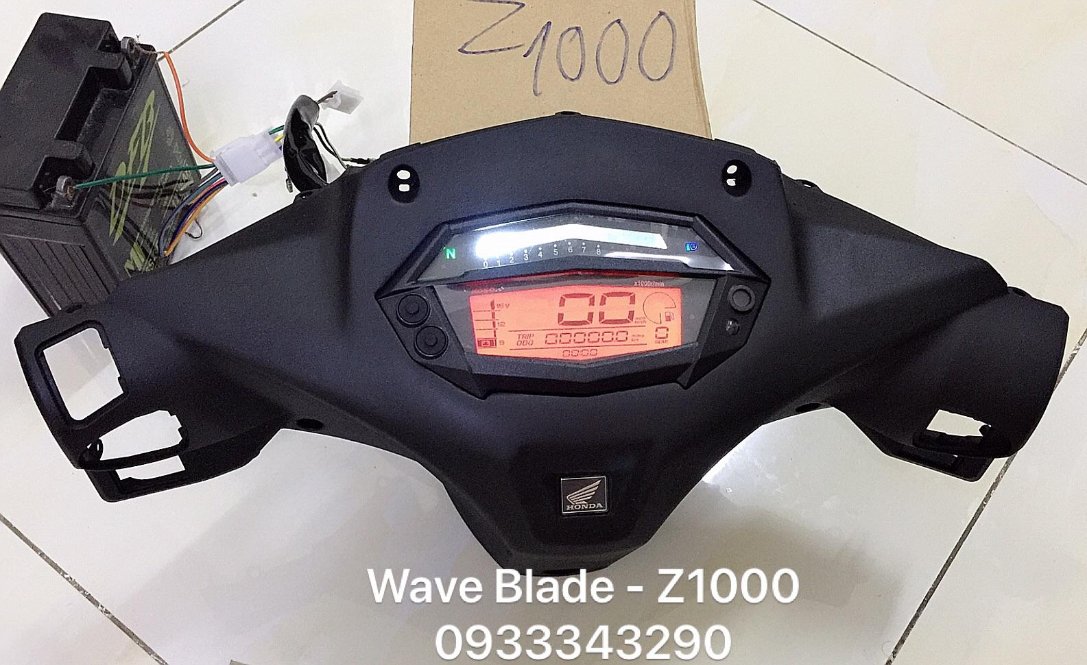 -  Bộ Bợ Cổ Wave Blade Chế Đồng Hồ Z1000