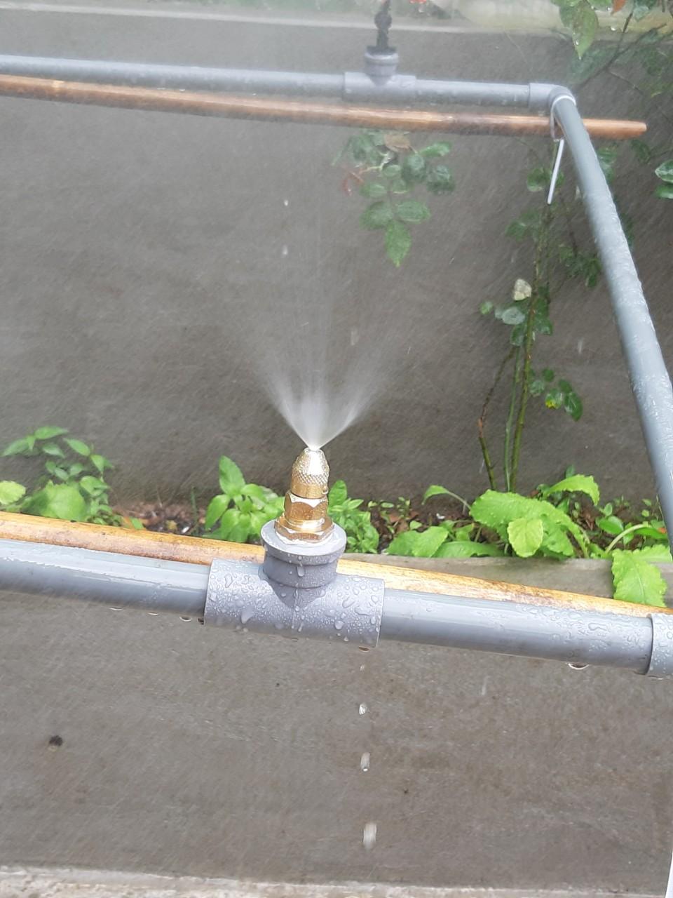 Béc phun sương đầu đồng ren phi 21